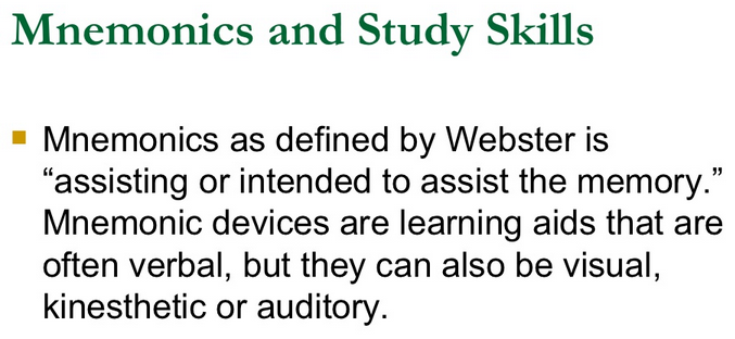 Mnemonics1